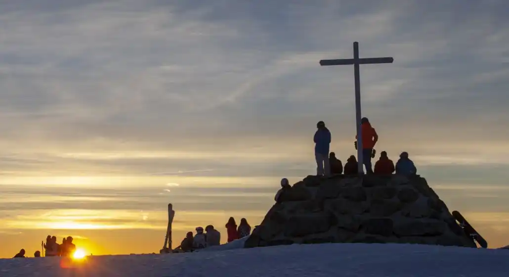 Croix de Chamrousse en hiver