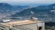 Rooftop Croix de Chamrousse vue Grenoble