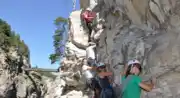 Via ferrata avec l'Agence Montagne à Val Cenis Lanslevillard