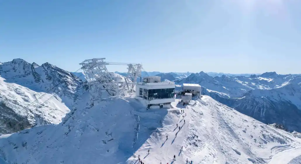 Sommet de La Cime Caron_Val Thorens