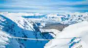 Passerelle himalayenne Chamrousse Panoramic Park hiver