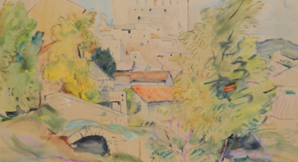 Exposition :  Gréoux vu par Lucien Jacques_Gréoux-les-Bains