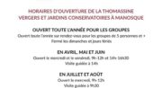 Horaires