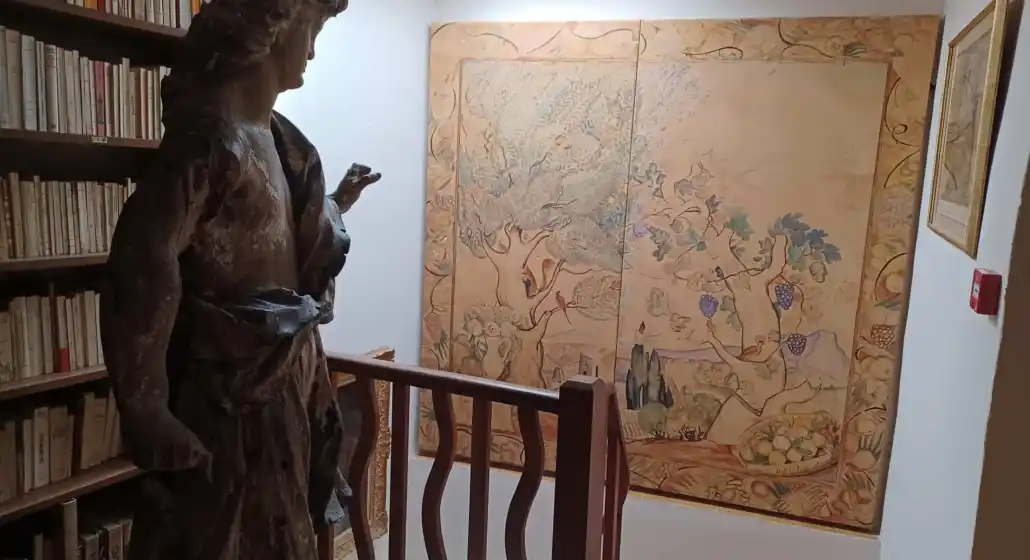 Visite guidée thématique du Paraïs de Jean Giono, Le Paraïs, une maison d’artistes peintres_Manosque