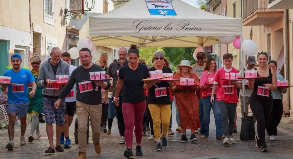 Gréoux en rose  | Course des filles et garçons de café_Gréoux-les-Bains