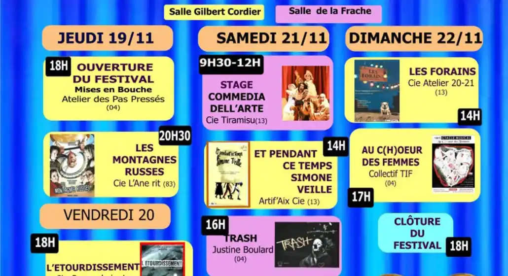Affiche festival
